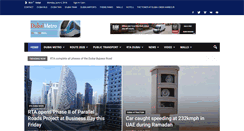 Desktop Screenshot of dubaimetro.eu